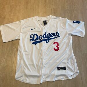 NWOT MLB Dodgers Jersey Chris Taylor Authentic Nike 3 Sz L